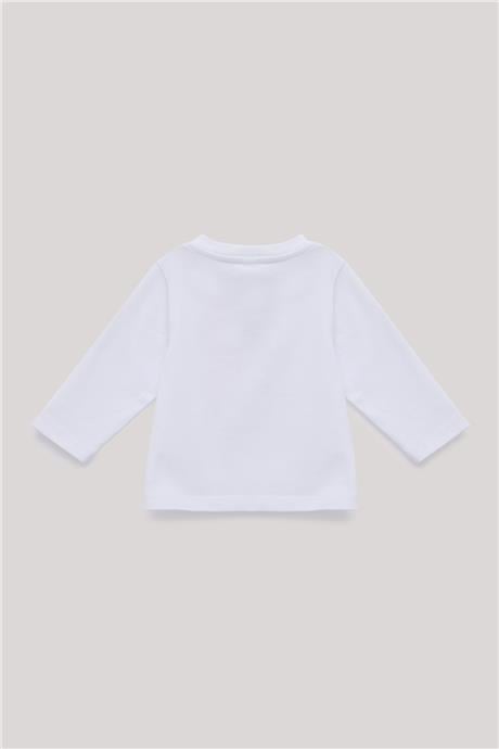 Layette Erkek Bebek Ekru T-Shirt