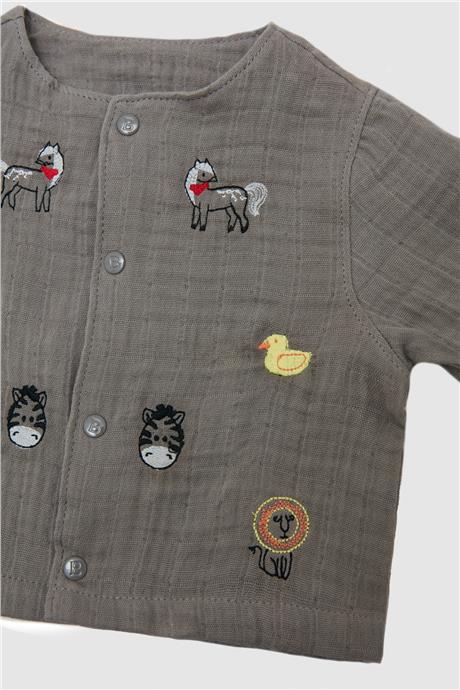 Layette Erkek Bebek Eşofman Üstü