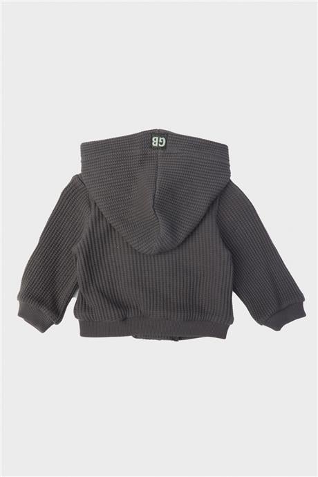 Layette Erkek Bebek Gri Eşofman Üstü