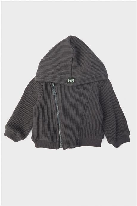 Layette Erkek Bebek Gri Eşofman Üstü