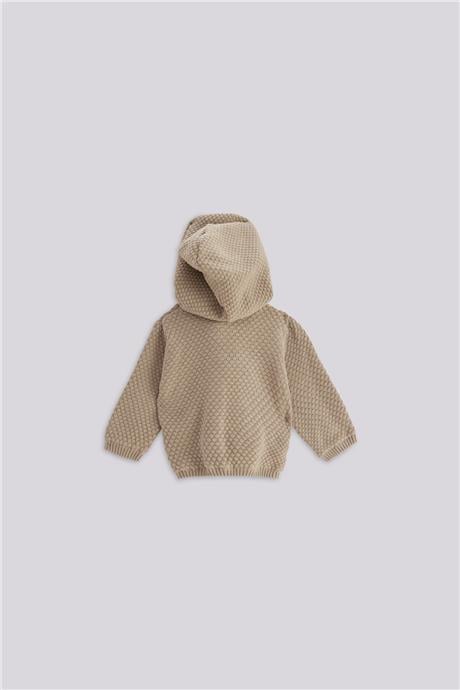 Layette Erkek Bebek Gri HırkaLayette Erkek Bebek Gri Hırka