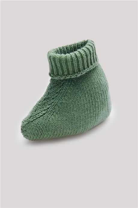 Layette Erkek Bebek Gri Patik