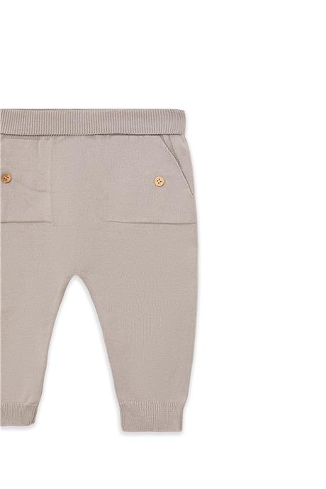 Layette Baby Boy Gray Knitwear SetLayette Baby Boy Gray Knitwear Set
