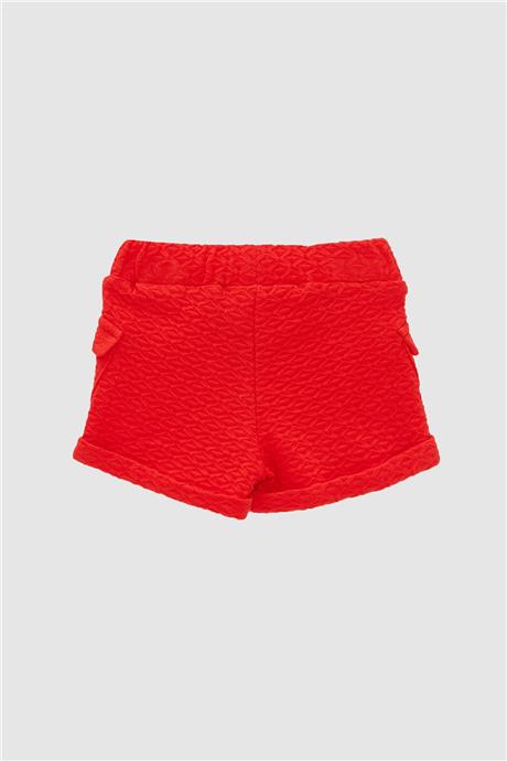 Layette Erkek Bebek Kırmızı Şort