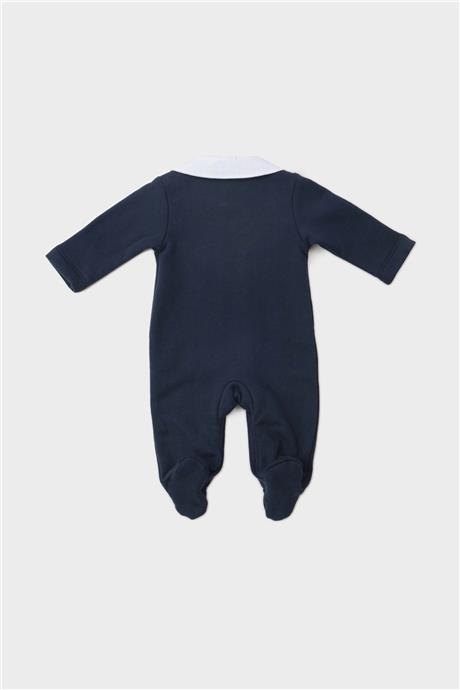 Layette Erkek Bebek Lacivert Tulum