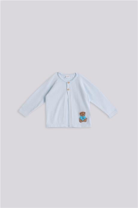 Layette Erkek Bebek Mavi HırkaLayette Erkek Bebek Mavi Hırka