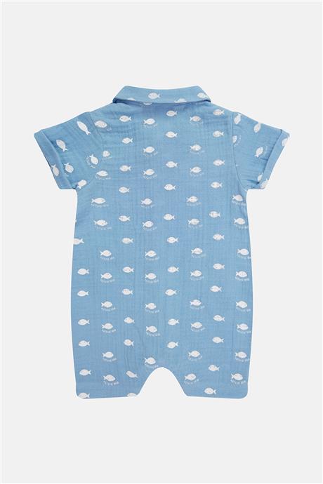 Layette Erkek Bebek Mavi Takım ve Setler