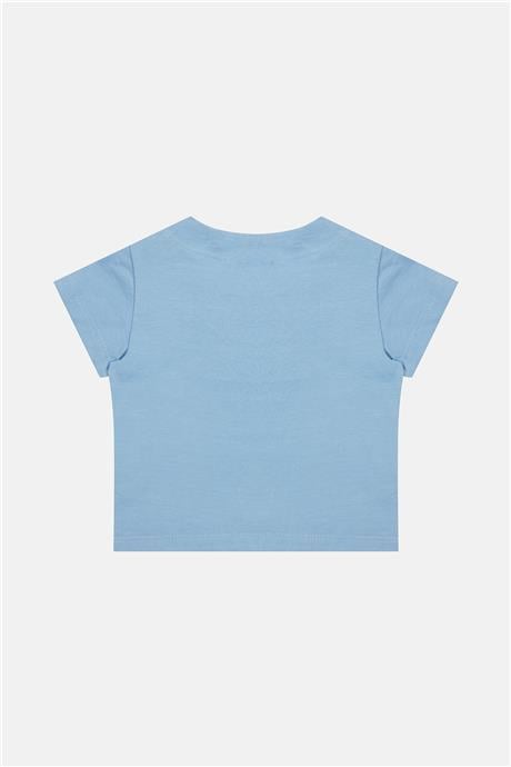 Layette Erkek Bebek Mavi Tshirt