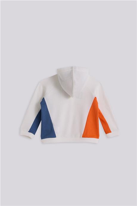 Layette Erkek Bebek Renkli Eşofman ÜstüLayette Erkek Bebek Renkli Eşofman Üstü