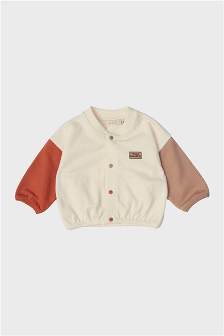 Layette Erkek Bebek Renkli Eşofman Üstü