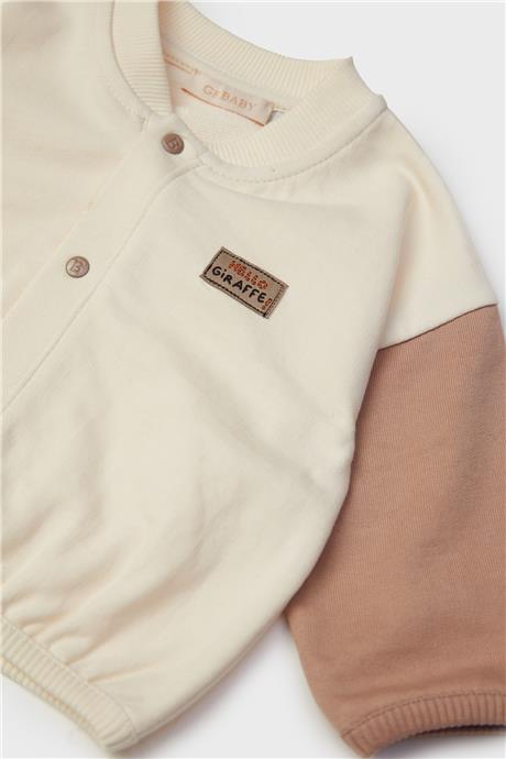 Layette Erkek Bebek Renkli Eşofman Üstü