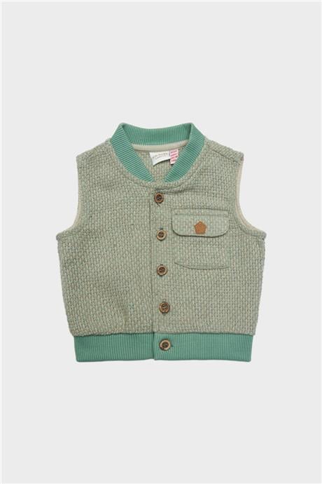 Layette Erkek Bebek Renkli Yelek