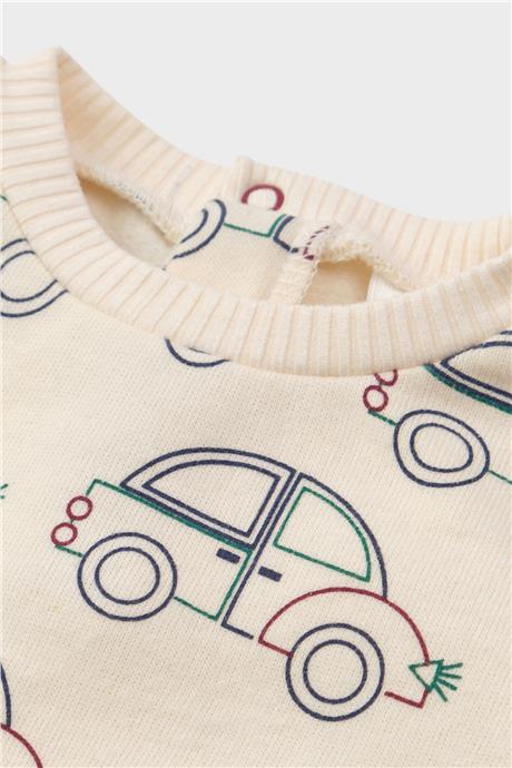 Layette Erkek Bebek Sarı Sweatshirt