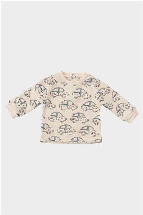 Layette Erkek Bebek Sarı Sweatshirt