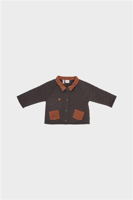Layette Erkek Bebek Siyah Ceket