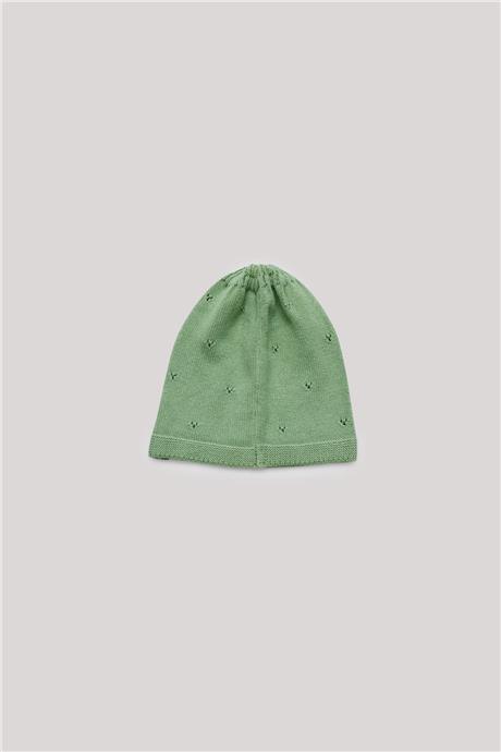 Layette Erkek Bebek Yeşil Bere