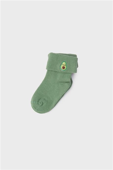 Layette Erkek Bebek Yeşil Çorap