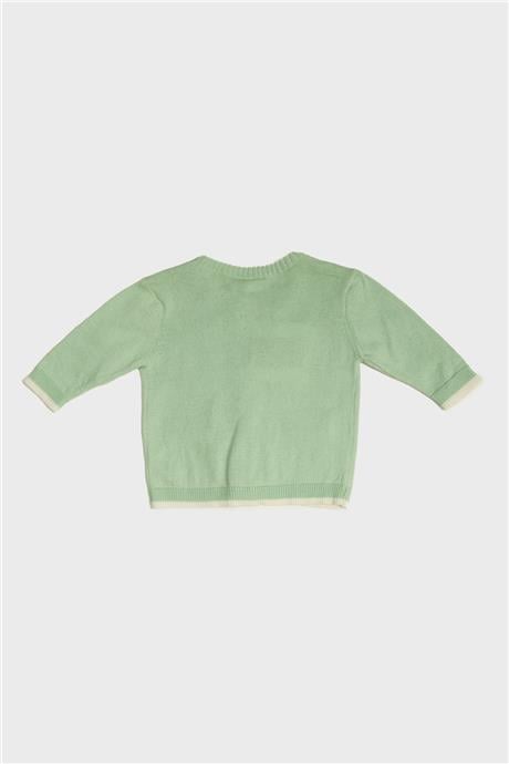 Layette Erkek Bebek Yeşil Hırka