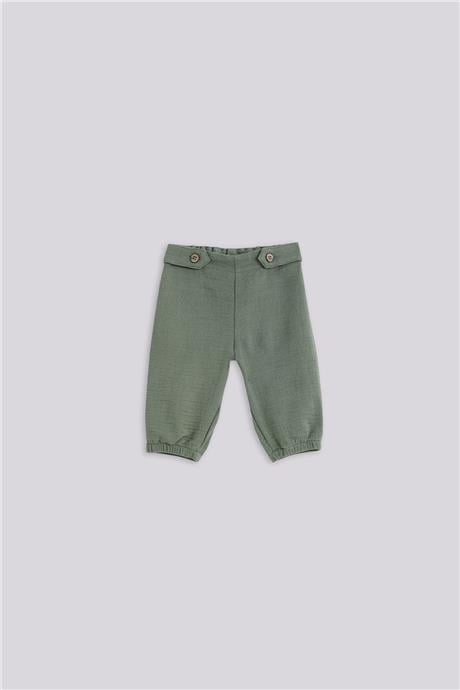 Layette Erkek Bebek Yeşil PantolonLayette Erkek Bebek Yeşil Pantolon