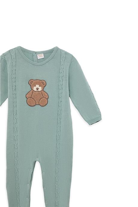 Layette Erkek Bebek Yeşil TulumLayette Erkek Bebek Yeşil Tulum