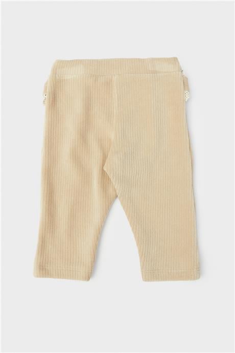 Layette Kız Bebek Bej Pantolon