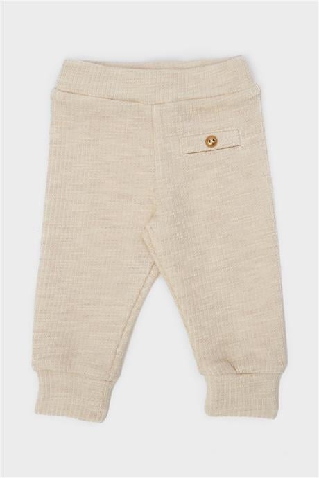 Layette Kız Bebek Bej Tayt