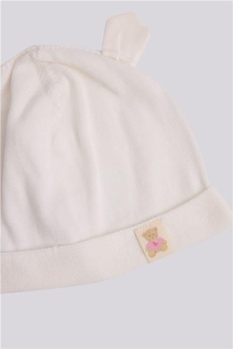 Layette Kız Bebek Beyaz BereLayette Kız Bebek Beyaz Bere