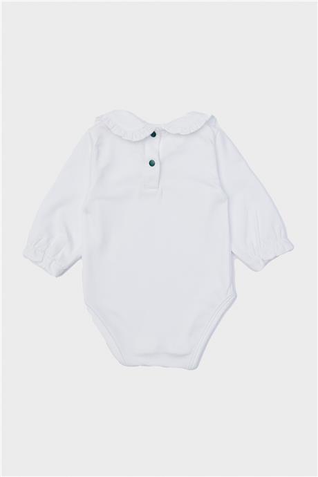 Layette Kız Bebek Beyaz Body