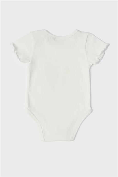 Layette Kız Bebek Beyaz Body
