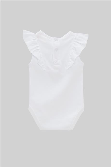 Layette Kız Bebek Beyaz Body