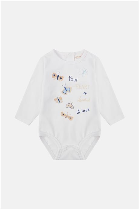 Layette Kız Bebek Beyaz Body
