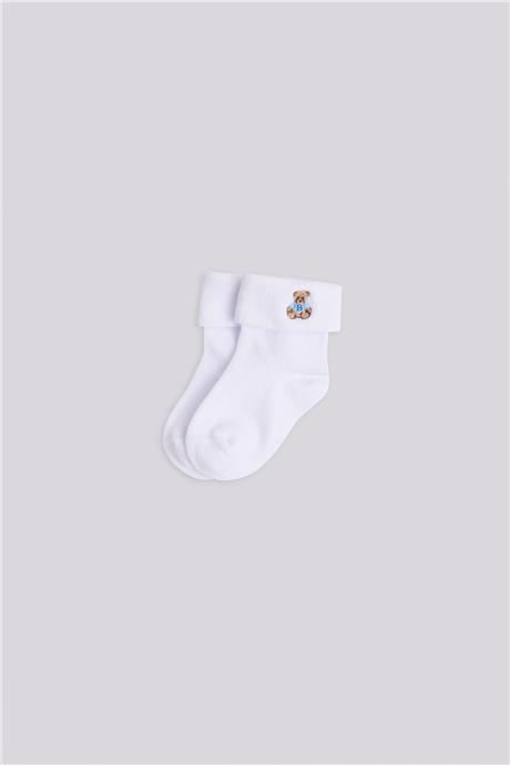 Layette Kız Bebek Beyaz ÇorapLayette Kız Bebek Beyaz Çorap
