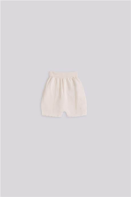 Layette Kız Bebek Beyaz Şort TakımLayette Kız Bebek Beyaz Şort Takım
