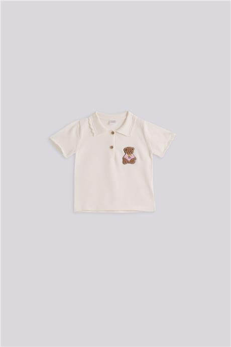Layette Kız Bebek Beyaz Şort TakımLayette Kız Bebek Beyaz Şort Takım