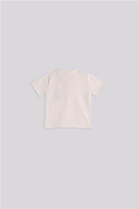 Layette Kız Bebek Beyaz Şort TakımLayette Kız Bebek Beyaz Şort Takım