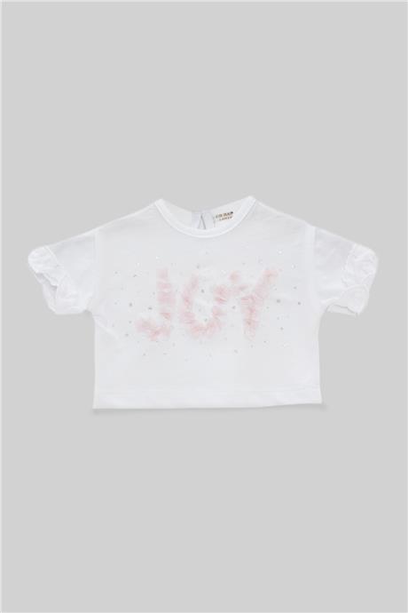 Layette Kız Bebek Beyaz T-Shirt