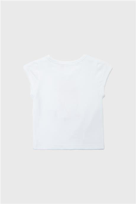 Layette Kız Bebek Beyaz Tshirt