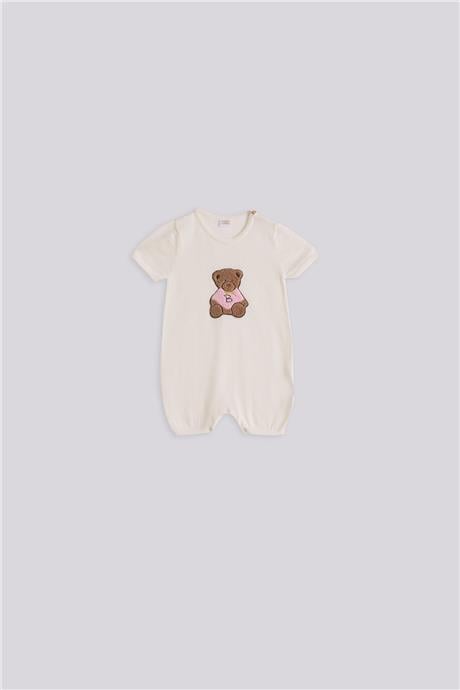 Layette Kız Bebek Beyaz TulumLayette Kız Bebek Beyaz Tulum