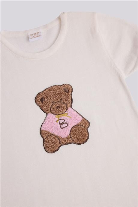 Layette Kız Bebek Beyaz TulumLayette Kız Bebek Beyaz Tulum