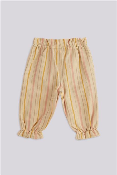 Layette Kız Bebek Çizgili PantolonLayette Kız Bebek Çizgili Pantolon