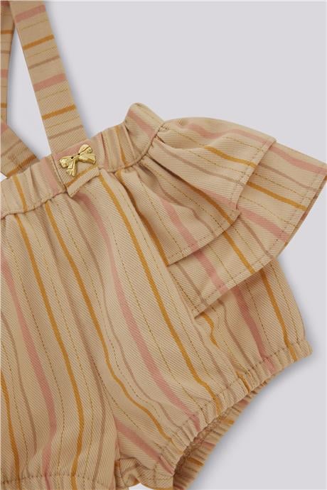 Layette Kız Bebek Çizgili TulumLayette Kız Bebek Çizgili Tulum