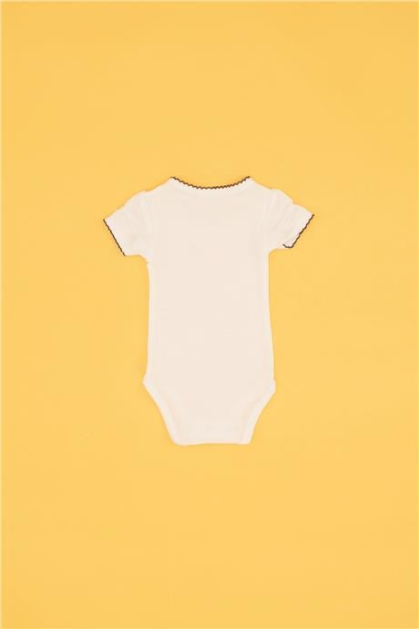 Layette Kız Bebek Desenli 3lü Body Eşofman Takımı