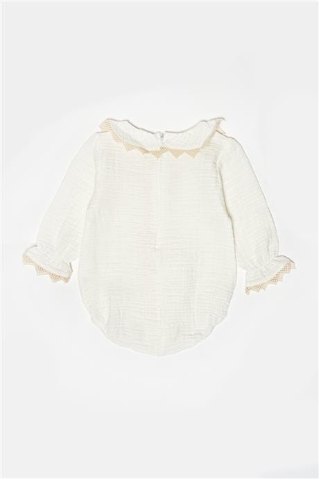 Layette Kız Bebek Desenli Bluz