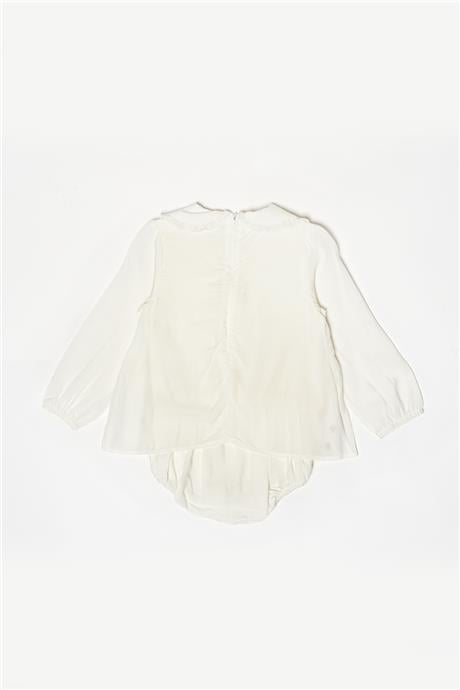 Layette Kız Bebek Desenli Bluz