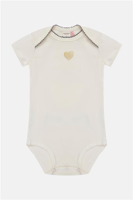Layette Kız Bebek Desenli Body Set