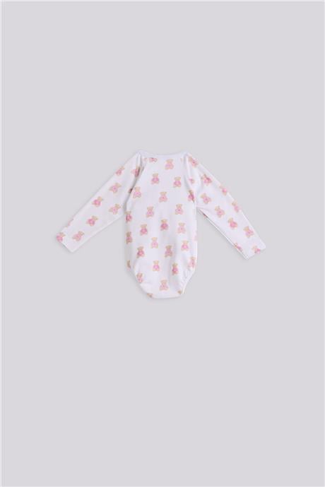 Layette Kız Bebek Desenli BodyLayette Kız Bebek Desenli Body
