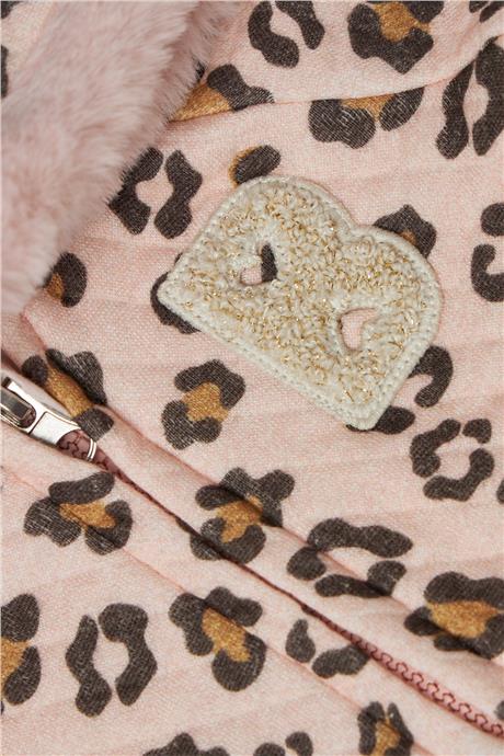 Layette Kız Bebek Desenli Ceket