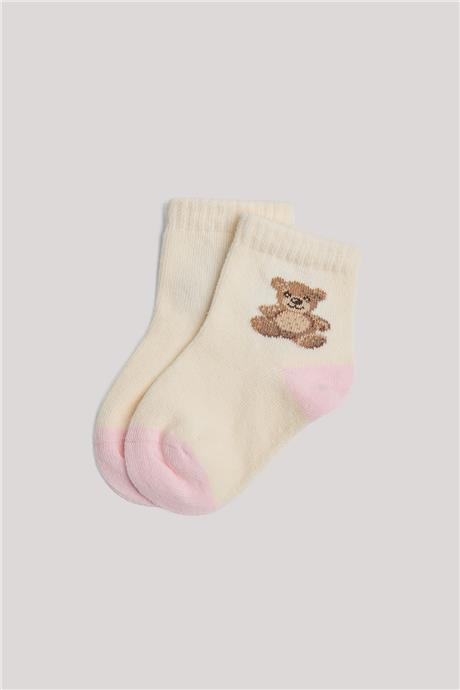 Layette Baby Girl Patterned SocksLayette Baby Girl Patterned Socks