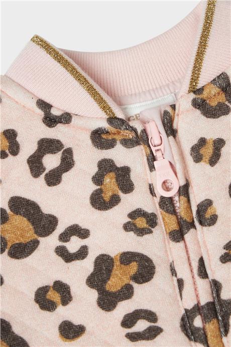 Layette Kız Bebek Desenli Elbise