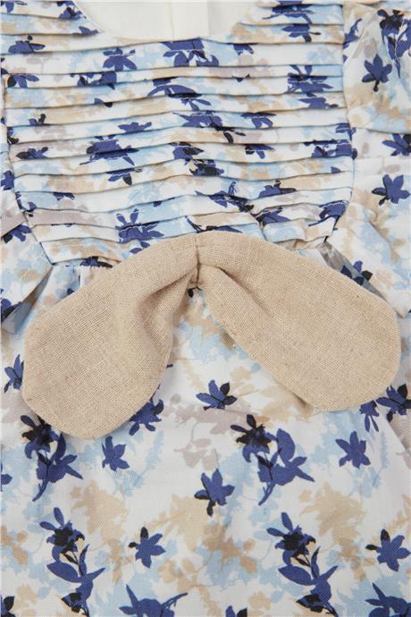 Layette Kız Bebek Desenli Elbise